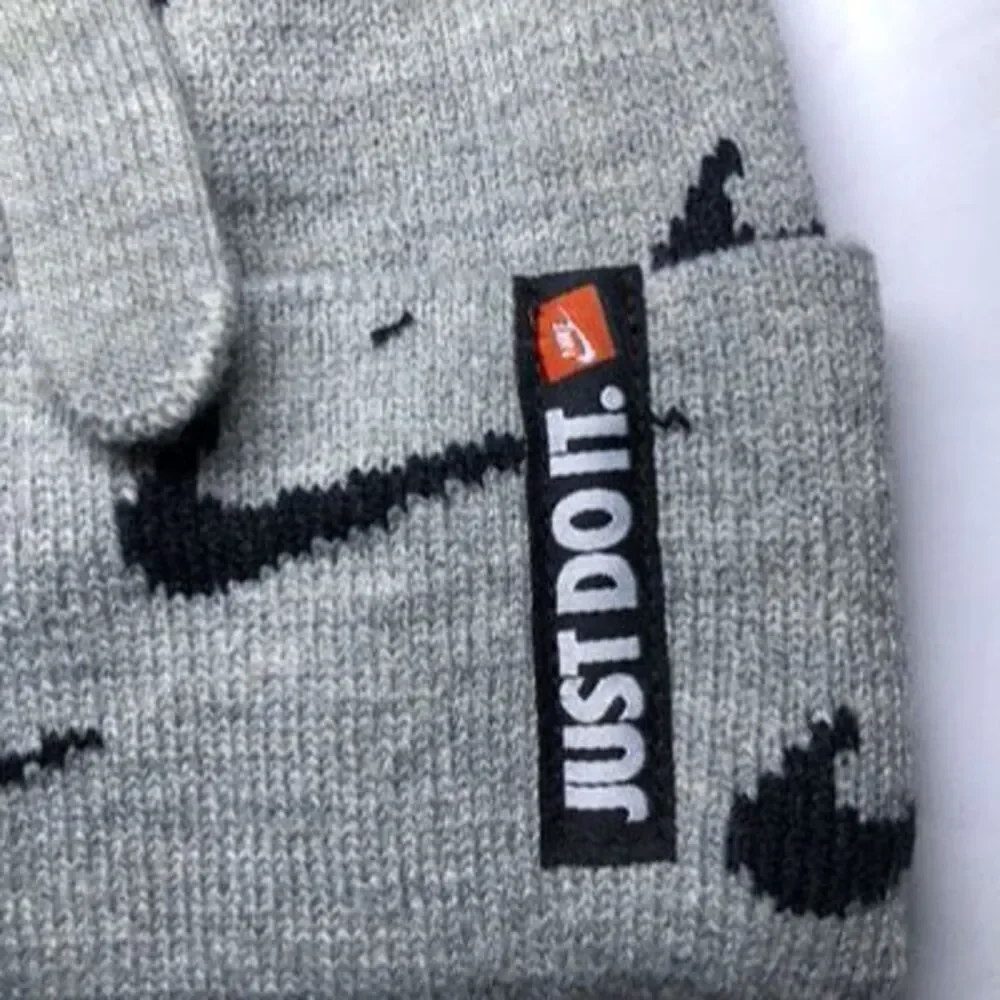 Nike Big Kids Swoosh Beanie and Gloves Set